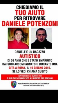 Pantigliate Daniele Potenzoni manifesto ago 2016