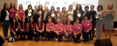 Peschiera Linda DAlesio premiazioni Amazzoni dello sport 1
