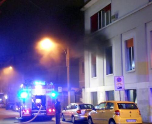 Peschiera incendio Comune 4 dicembre 2014 anagrafe