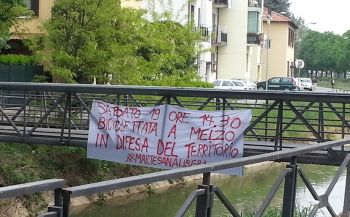 Gorgonzola striscione Martesana libera