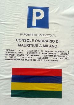 Mediglia manifesto console Mauritius Robbiano