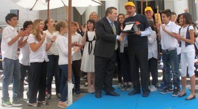 Melzo_Samuele_Ferrarese_premiazioni_Roma