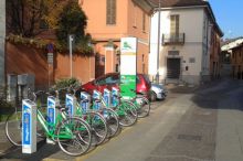 Pioltello Vecchia stazione bike sharing