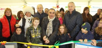 Pioltello inaugurazione pista pattinaggio novembre 2013