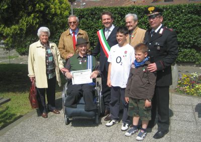 Rodano premiazione Giuseppe Carminati 25 aprile 2013