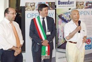 Vignate Emilio Vergani visita Igv group